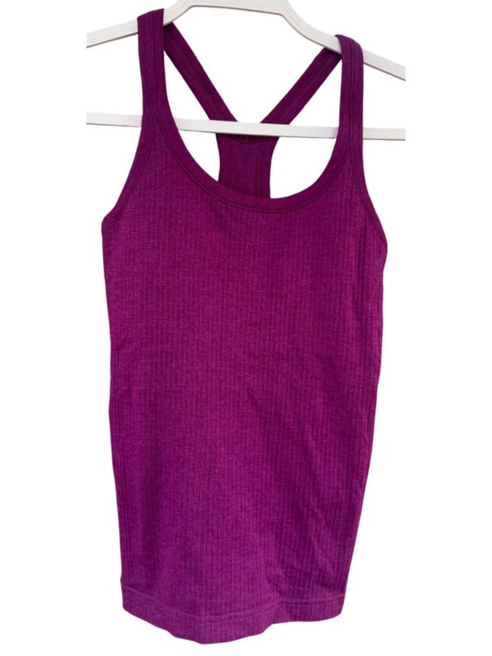 Lululemon Swiftly Tech Racerback Tank Top Magenta Purple Size 4 Athletic Workout